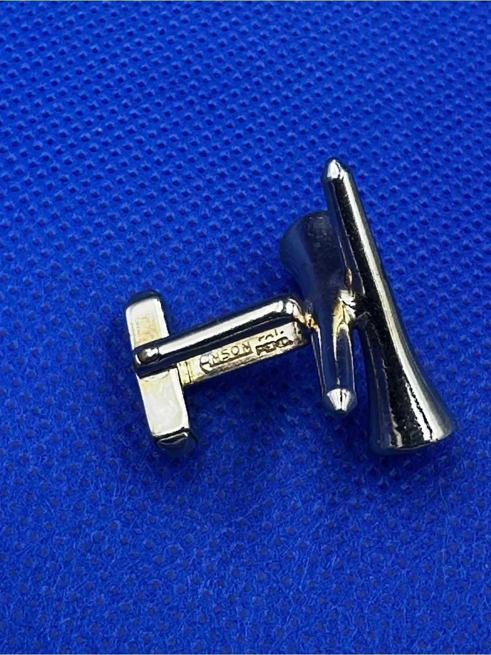 Anson Vintage Goldtone Crossed Golf Tees Cufflinks